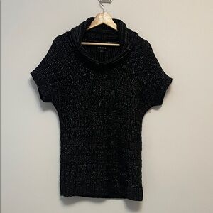 Jessica Women's Black Cowl Neck Sweater